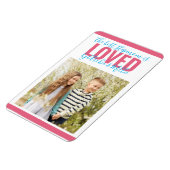 最高のStepmomが子供に愛される写真冷蔵庫 マグネット (左側)