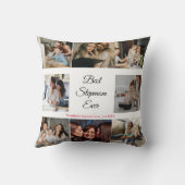 最高のStepmom Ever Bonus Momカスタム9 photo collage クッション (裏面)