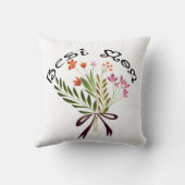 最高のTシャツ クッション (裏面)