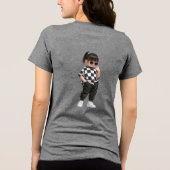 最高のTシャツ トライブレンドTシャツ (裏面)