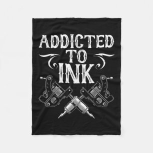 最高のTattoo Art Women男性へ Tattoo Artist Tattoo フリースブランケット