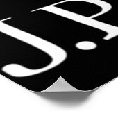 最高のTO買 - JP  Morgan Logo ポスター (角)