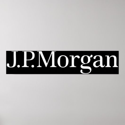 最高のTO買 - JP  Morgan Logo ポスター (正面)