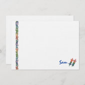 最高のTorahはA6感謝していしています ノートカード (正面/裏面)