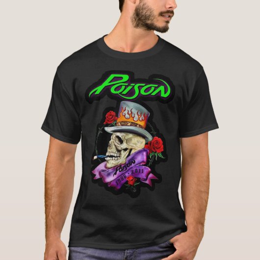 最高のTrending Darknessクラシック Poison T-Shirt Tシャツ (正面)