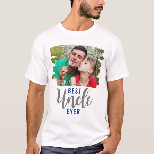 最高のUncle Everタイポグラフィ写真 Tシャツ (正面)