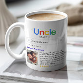 最高のUncle Ever検索結果の写真とメッセージ コーヒーマグカップ
