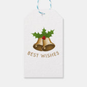 最高のWishes Jingle Bells ギフトタグ (裏面)
