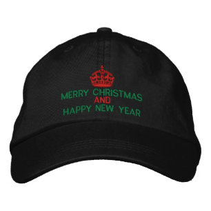 最高のWishes on保 Calm Crown Green 刺繍入りキャップ