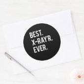 最高のX線エバおもしろいーX線技術 ラウンドシール (封筒)