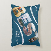 最高のYear Ever Friends写真コラージュ アクセントクッション (正面(垂直))