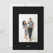 最高のYear Yetモダン Script 3 Collage写真 シーズンカード (裏面)