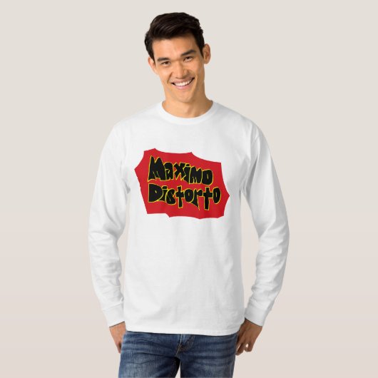 最高へのDistored Tシャツ (正面フル)