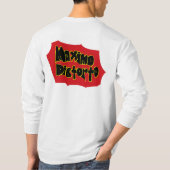 最高へのDistored Tシャツ (裏面)