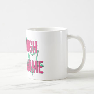 最高を蹴りますか、または家に行って下さい コーヒーマグカップ