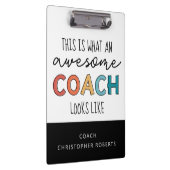最高パーソナライズされたのコーチ |コーチ素晴らしギフト クリップボード (右)
