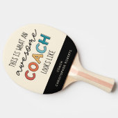 最高パーソナライズされたのコーチ |コーチ素晴らしギフト 卓球ラケット (横)