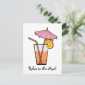 最高リラックスに! ポストカード (スタンド正面)