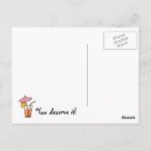 最高リラックスに! ポストカード (裏面)