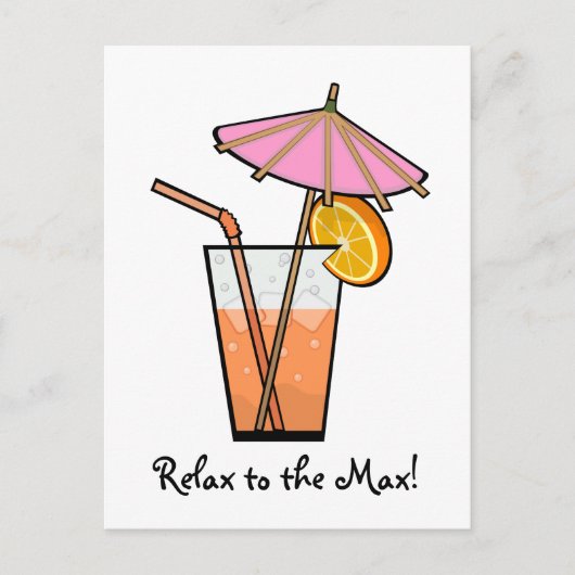 最高リラックスに! ポストカード (正面)