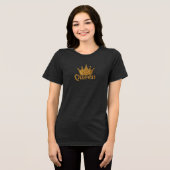 最高位を支配する トライブレンドTシャツ (正面全面)