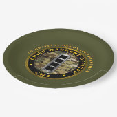 最高保証責任者4(CW4)プロモーション ペーパープレート (アングル)