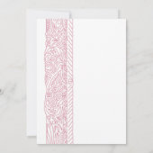 最高傑作お祝い招待状 招待状 (裏面)