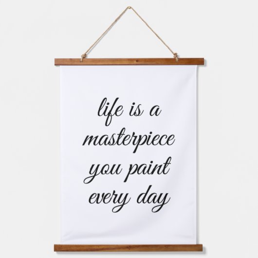 最高傑作の木の上に壁のタペストリー 吊り下げ型タペストリー (正面)