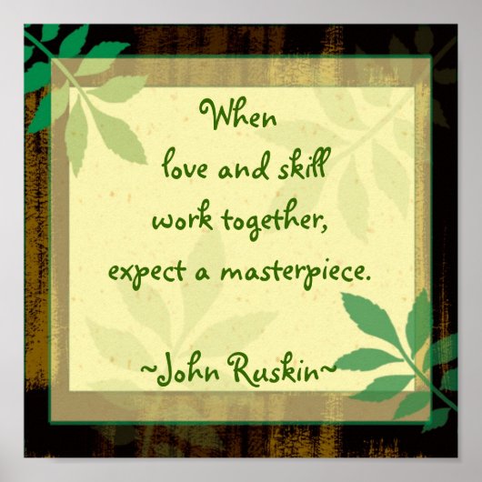 最高傑作やる気を起こさせるオフィスのアートポスター ポスター (正面)