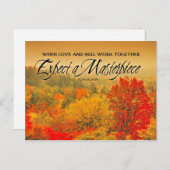 最高傑作を期待する シーズンポストカード (正面/裏面)