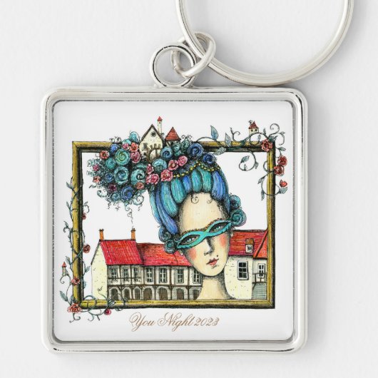 最高傑作チェーン キーホルダー (正面)