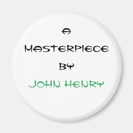 最高傑作マグネットハンガー マグネット (正面)