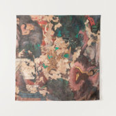 最高傑作伝統的オブタイ絵画スタイル タペストリー (正面(横))