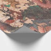 最高傑作伝統的オブタイ絵画スタイル ラッピングペーパー (角)