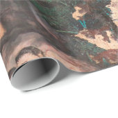 最高傑作伝統的オブタイ絵画スタイル ラッピングペーパー (ロールコーナー)