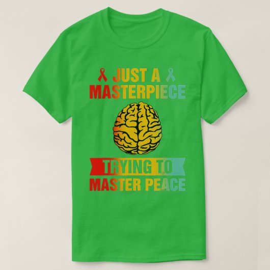 最高傑作心の健康A Tシャツ (デザイン正面)