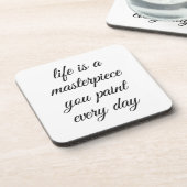 最高傑作懸命プラスチックのコースター コースター (左側)