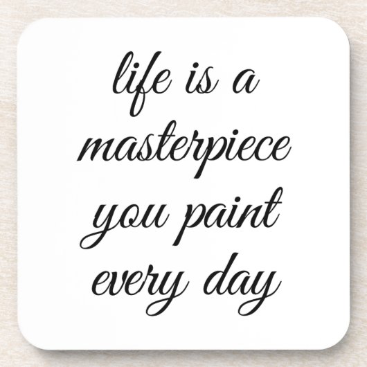 最高傑作懸命プラスチックのコースター コースター (正面)