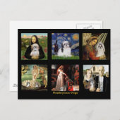 最高傑作複合シーズー(犬)ツス ポストカード (正面/裏面)