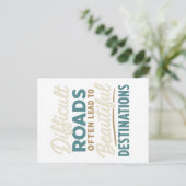 最高傑作進行中 – モチベーション引用文 ポストカード (スタンド正面)