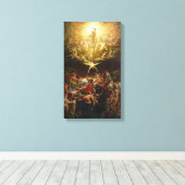 最高傑作: 「勝利….....」 キャンバスプリント (インサイチュ (ウッドフロア))