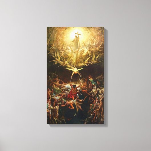 最高傑作: 「勝利….....」 キャンバスプリント (正面)