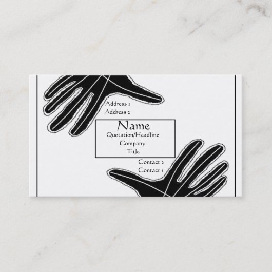 最高傑作 名刺 (正面)