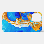 最高傑作:金色と青色の痛み Case-Mate iPhoneケース (裏面 (横))