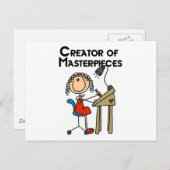 最高傑作Tシャツとギフトの作者 ポストカード (正面/裏面)