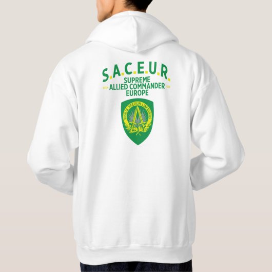 最高同盟軍司令官ヨーロッパ(SACEUR) パーカ (裏面)