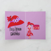 最高品質のカードストックと封筒 招待状 (内部)