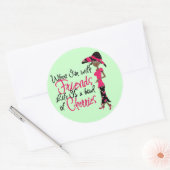 最高品質のステッカー ラウンドシール (封筒)