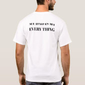 最高品質のメンズTシャツ Tシャツ (裏面)