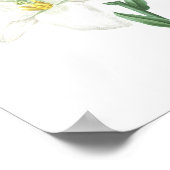 最高品質の植物性プリントのマドンナリリー ポスター (角)